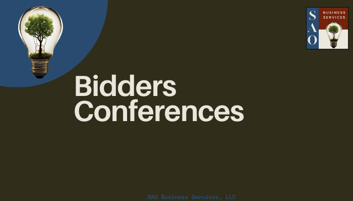 Demystifying the Huddle: Unveiling the Secrets of Bidders Conferences in Federal Contracting