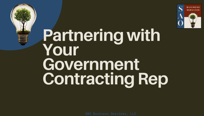 Why Working with a Government Contracting Representative is Crucial for Contractors