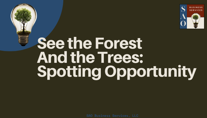 See the Forest & the Trees: Using Consultants to Spot Business Opportunities & Threats